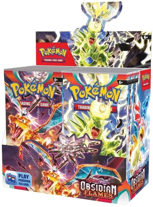 Pokemon Scarlet & Violet Obsidian Flames Booster Box