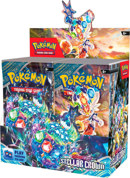 Pokemon Scarlet & Violet Stellar Crown Booster Box