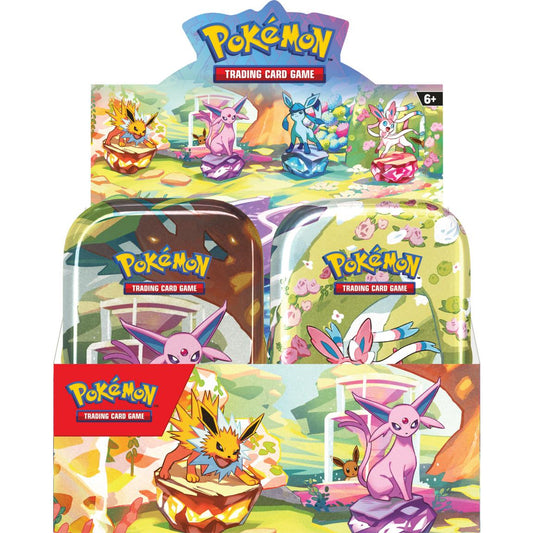 Pokemon Trading Card Game Prismatic Evolutions Mini Tin (Styles May Vary)