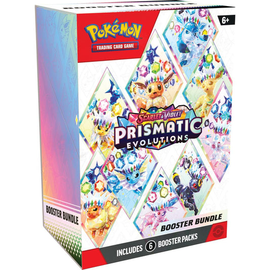 Pokemon Trading Card Game: Prismatic Evolutions Booster Bundle