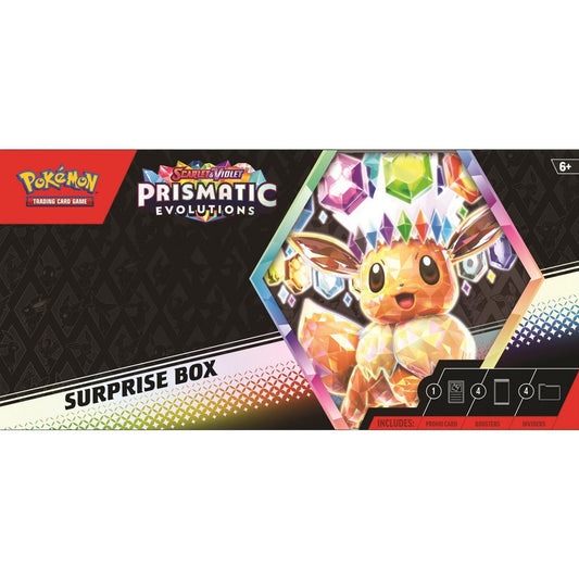 Pokemon Trading Card Game Prismatic Evolutions Surprise Box (Styles May Vary)